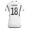 Damen Fußballbekleidung Deutschland Jonas Hofmann #18 Heimtrikot WM 2022 Kurzarm